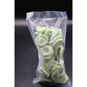 KIWI DESHIDRATADO RODAJAS VERDE-AMARILLO B. 500 GRS